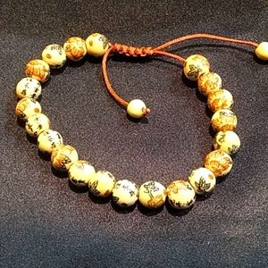 Chinese good luck beads bracelet